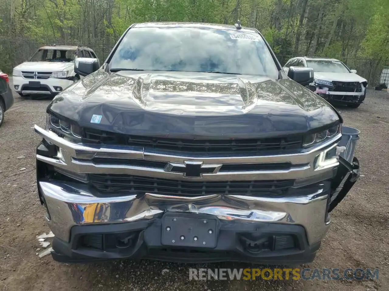 5 Photograph of a damaged car 1GCPYDEK7MZ376463 CHEVROLET ALL Models 2021