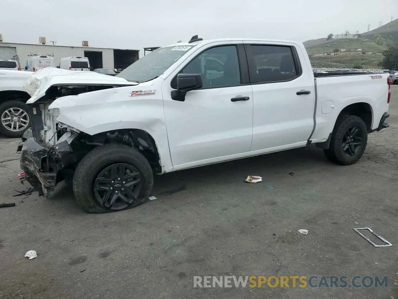1 Photograph of a damaged car 1GCPYFED0MZ439545 CHEVROLET ALL Models 2021