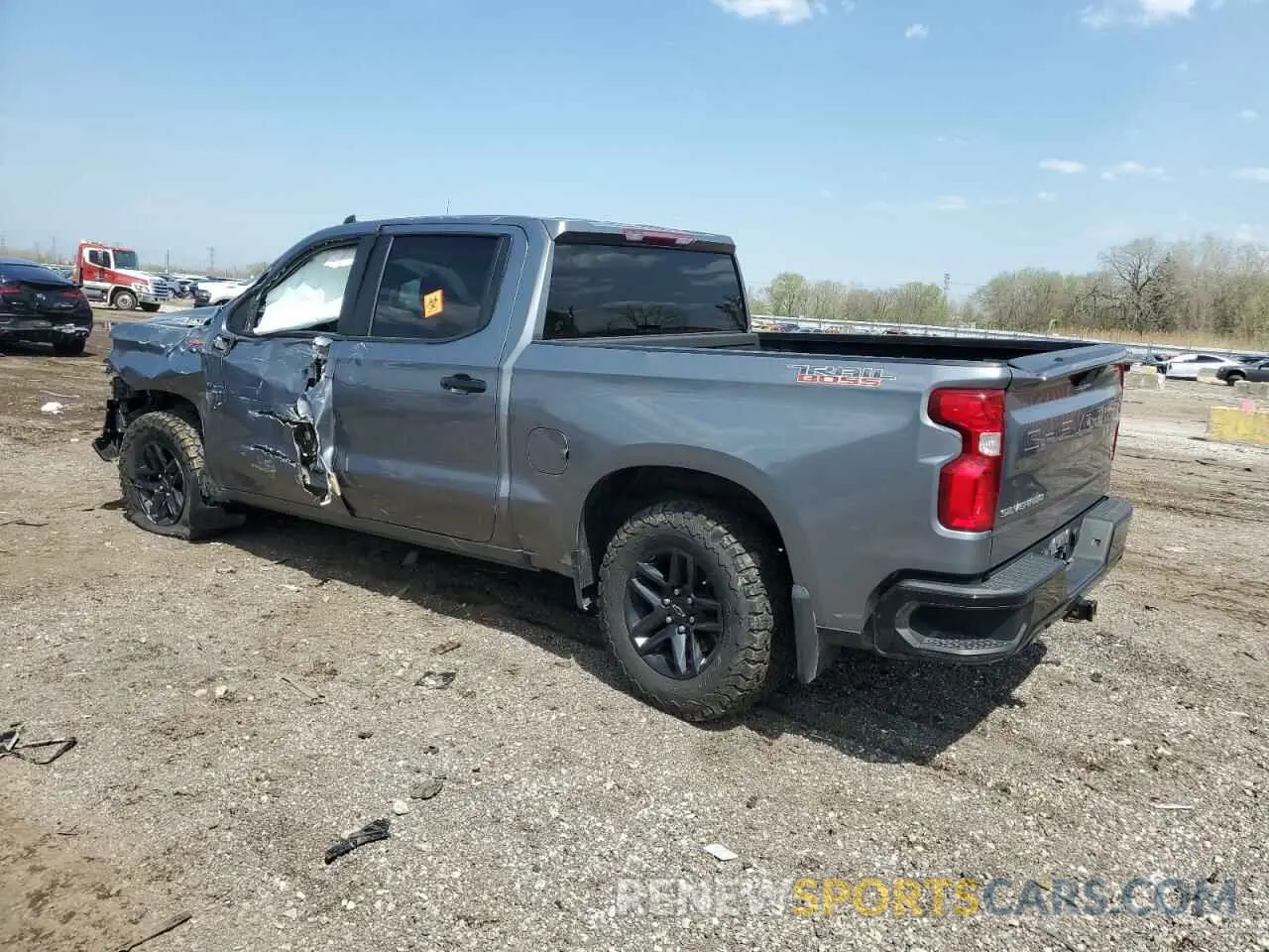 2 Фотография поврежденного автомобиля 1GCPYFED1MZ292071 CHEVROLET ALL Models 2021