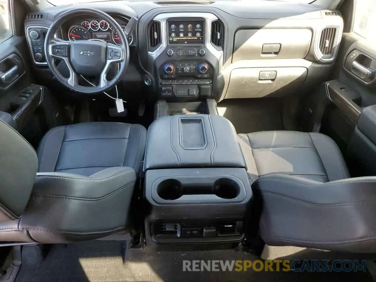 8 Фотография поврежденного автомобиля 1GCPYFED7MZ172498 CHEVROLET ALL Models 2021