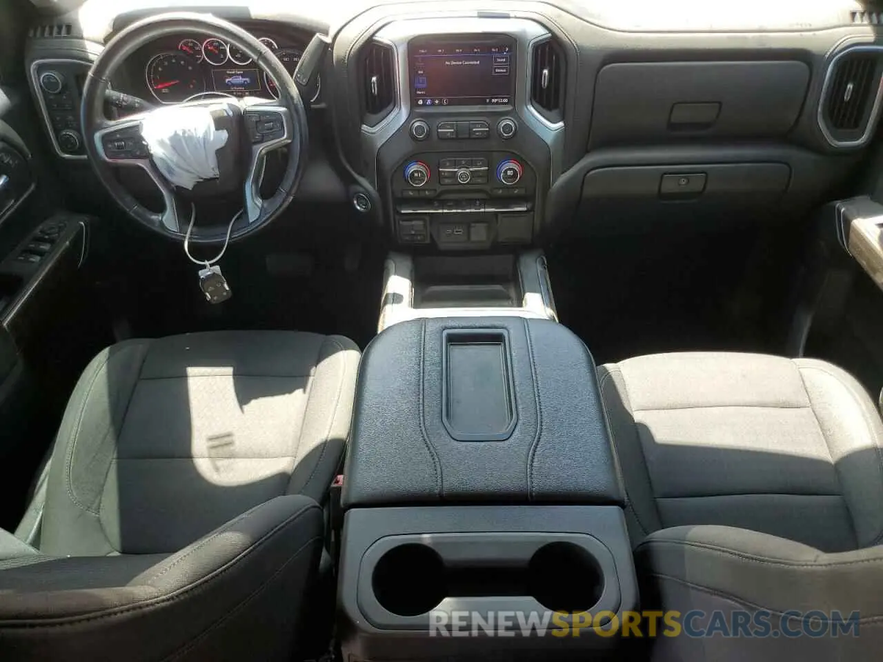 8 Фотография поврежденного автомобиля 1GCPYFED9MZ381726 CHEVROLET ALL Models 2021