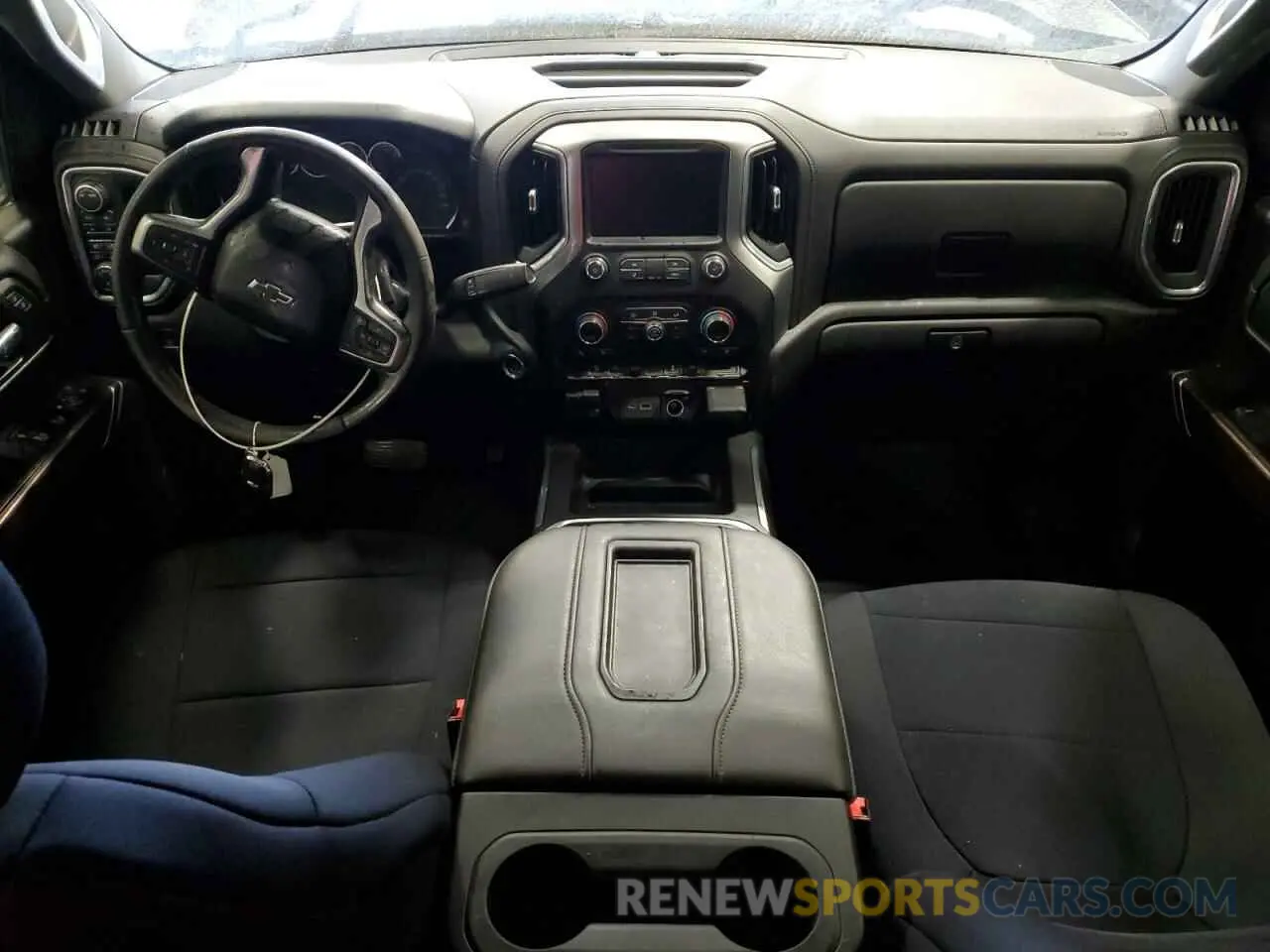 8 Фотография поврежденного автомобиля 1GCPYFEL4MZ105042 CHEVROLET ALL Models 2021