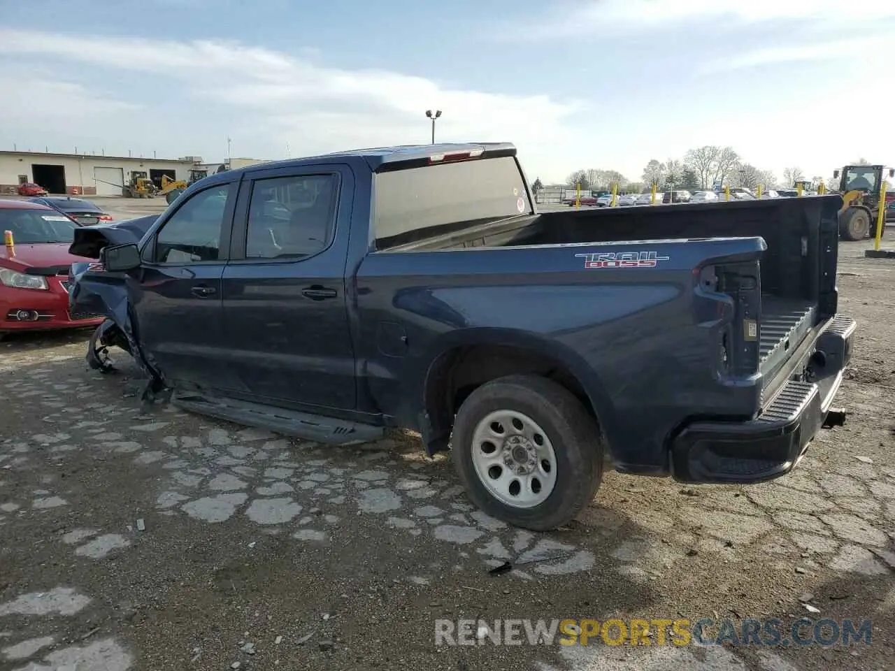 2 Фотография поврежденного автомобиля 1GCPYFELXMZ117437 CHEVROLET ALL Models 2021