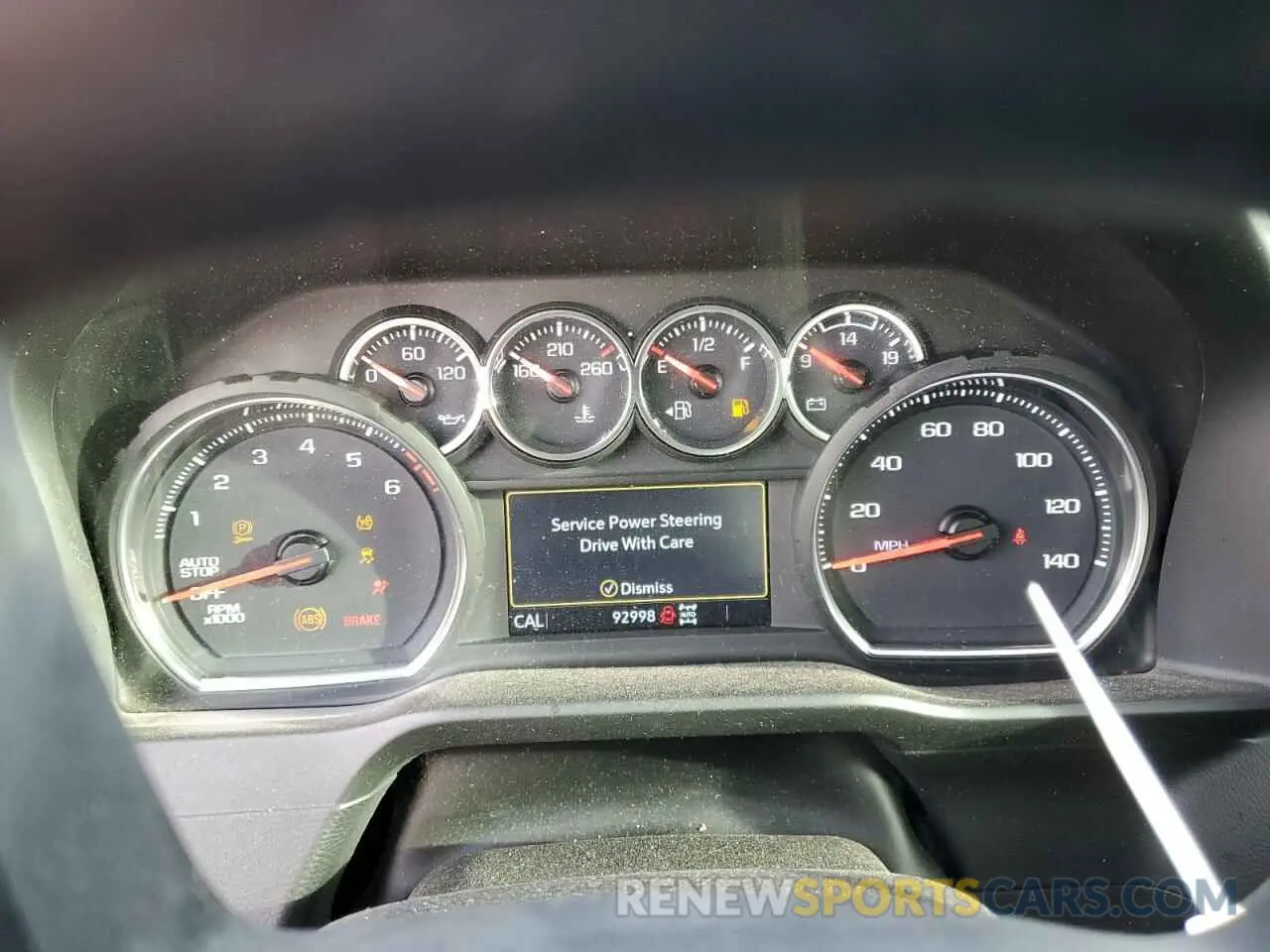 9 Фотография поврежденного автомобиля 1GCPYFELXMZ117437 CHEVROLET ALL Models 2021