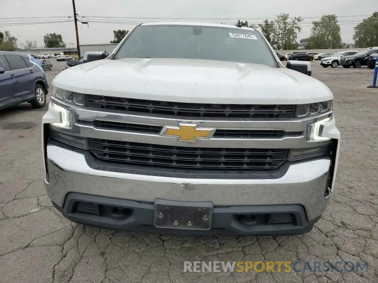 5 Фотография поврежденного автомобиля 1GCPYJEK7MZ431055 CHEVROLET ALL Models 2021