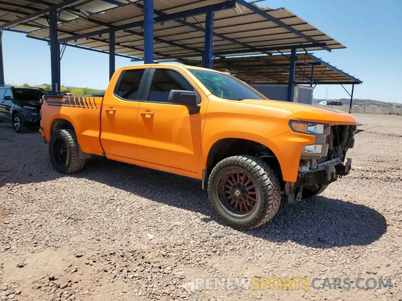 4 Фотография поврежденного автомобиля 1GCRWAEHXMZ113577 CHEVROLET ALL Models 2021