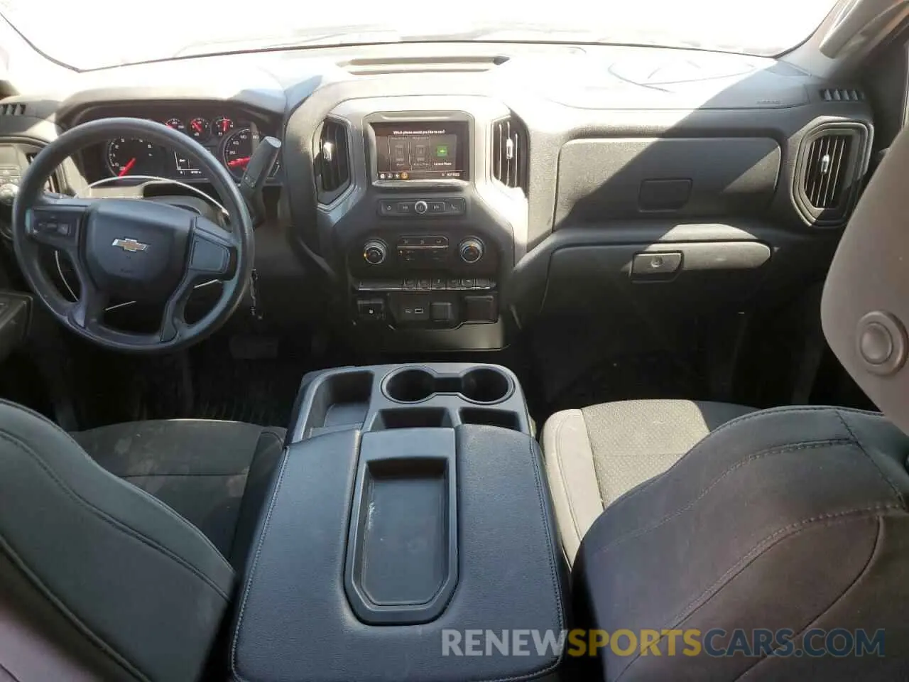 8 Фотография поврежденного автомобиля 1GCRWAEHXMZ113577 CHEVROLET ALL Models 2021