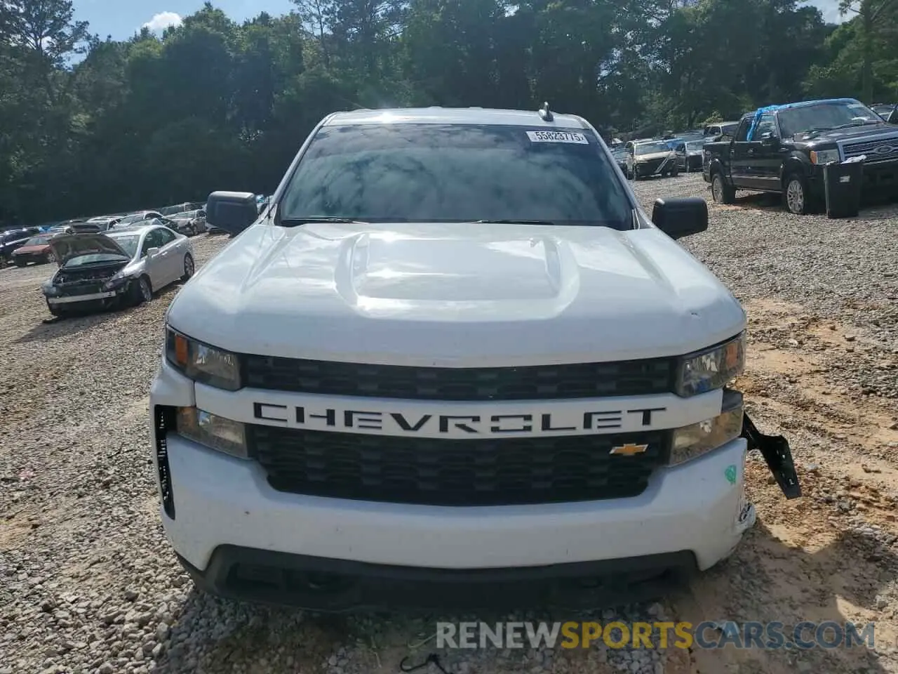 5 Photograph of a damaged car 1GCRWBEK3MZ372591 CHEVROLET ALL Models 2021