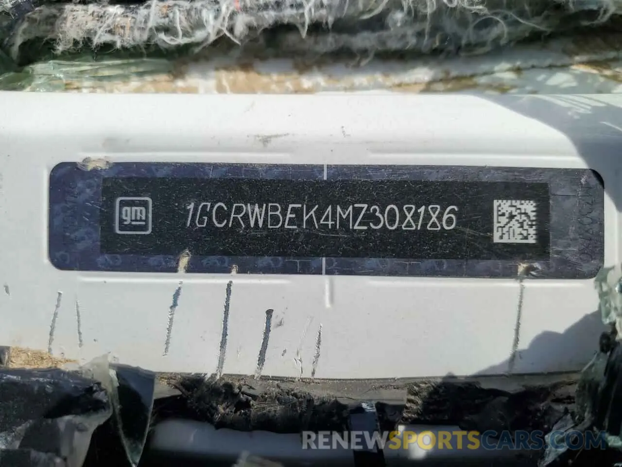 12 Photograph of a damaged car 1GCRWBEK4MZ308186 CHEVROLET ALL Models 2021