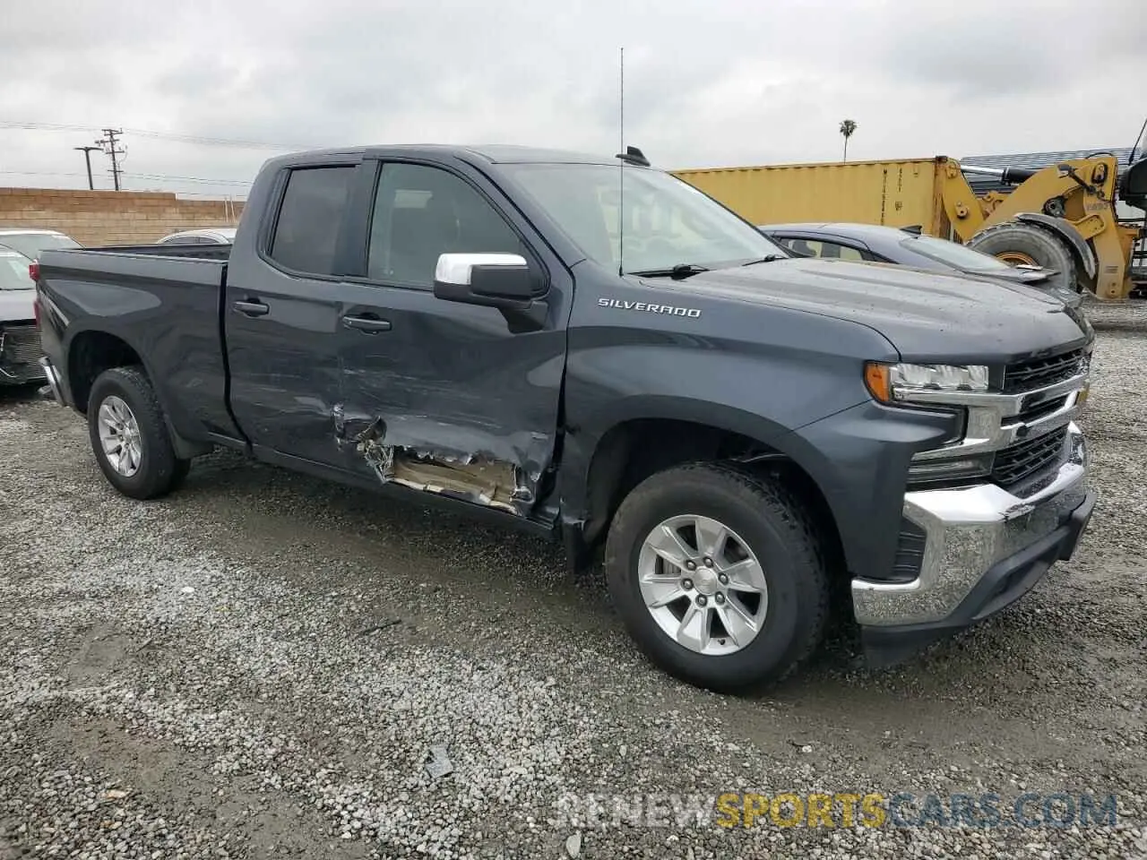 4 Photograph of a damaged car 1GCRWCED1MZ117817 CHEVROLET ALL Models 2021