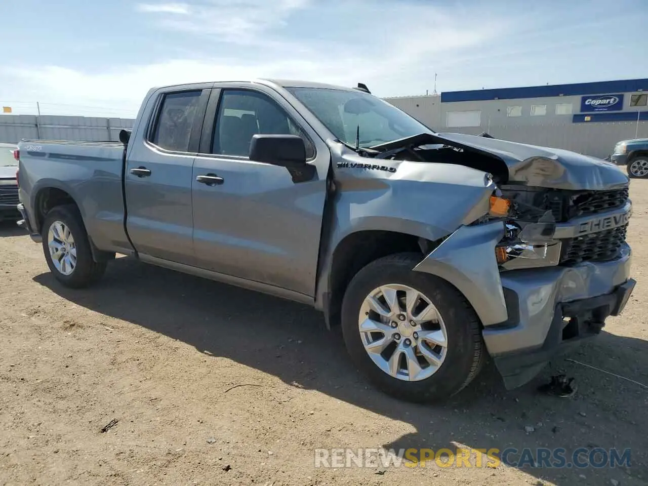 4 Photograph of a damaged car 1GCRYBEH2MZ106266 CHEVROLET ALL Models 2021
