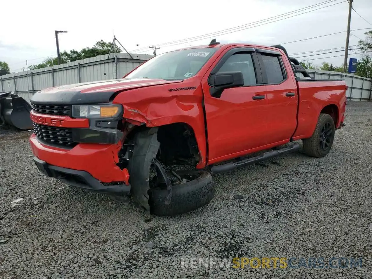 1 Photograph of a damaged car 1GCRYBEK7MZ284573 CHEVROLET ALL Models 2021