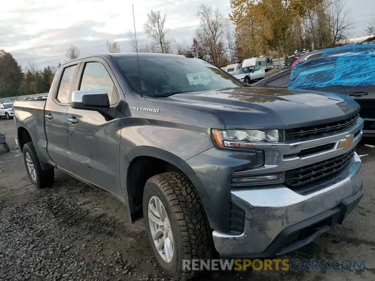 4 Фотография поврежденного автомобиля 1GCRYDED4MZ249972 CHEVROLET ALL Models 2021