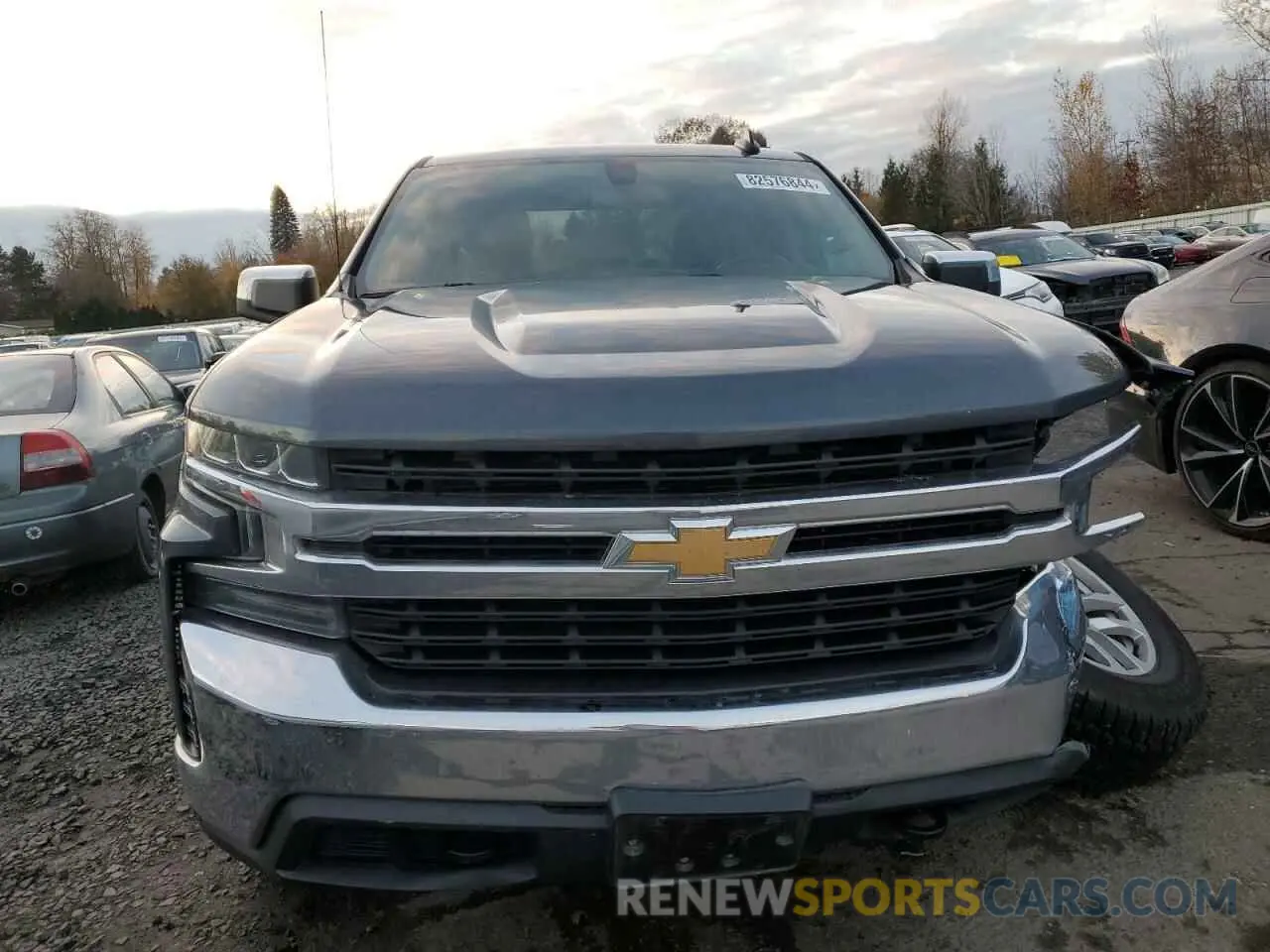 5 Фотография поврежденного автомобиля 1GCRYDED4MZ249972 CHEVROLET ALL Models 2021