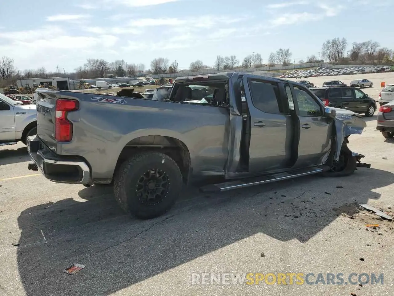 3 Photograph of a damaged car 1GCUYDED4MZ142740 CHEVROLET ALL Models 2021