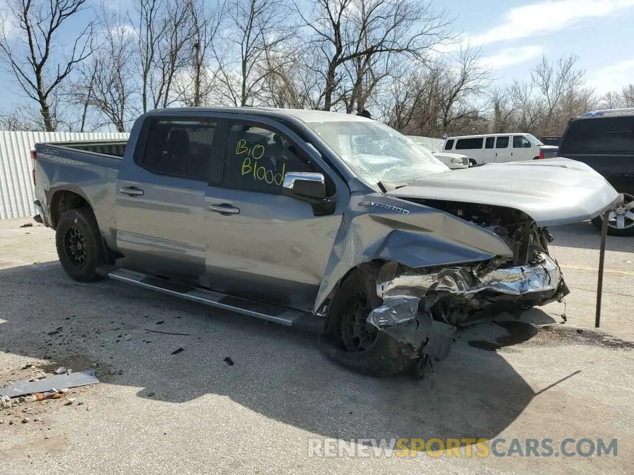 4 Photograph of a damaged car 1GCUYDED4MZ142740 CHEVROLET ALL Models 2021