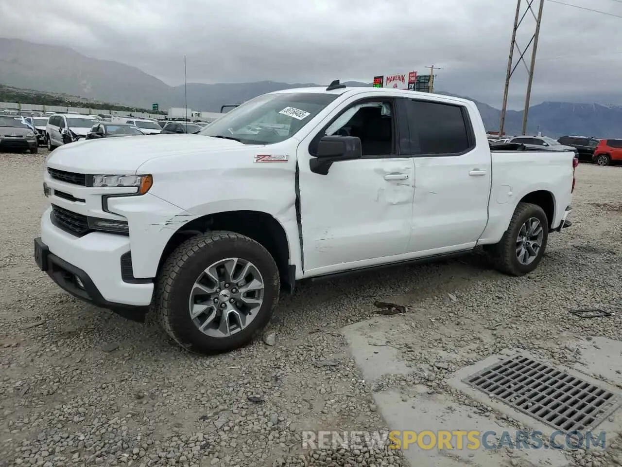 1 Фотография поврежденного автомобиля 1GCUYEED9MZ360758 CHEVROLET ALL Models 2021