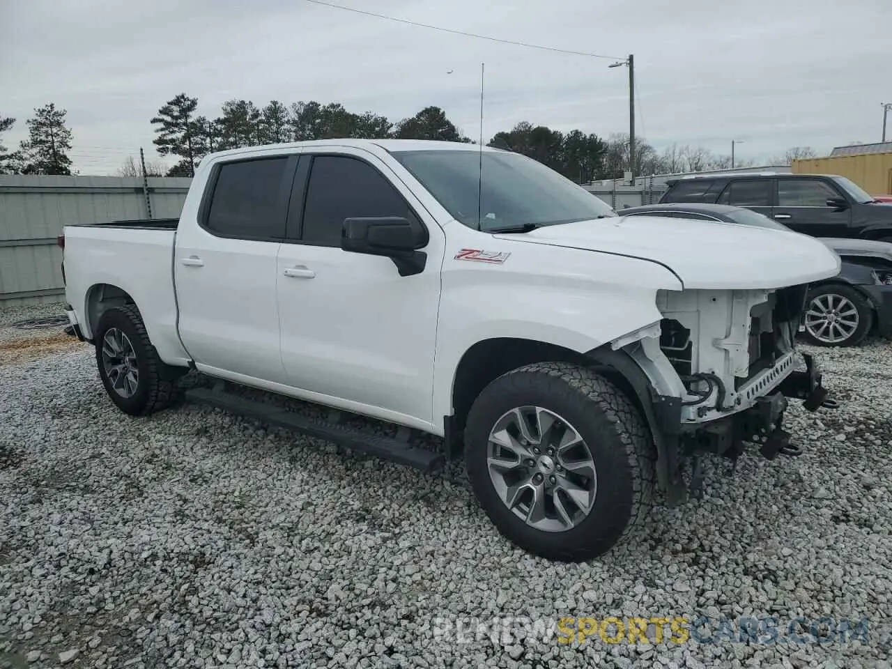 4 Photograph of a damaged car 1GCUYEED9MZ407187 CHEVROLET ALL Models 2021