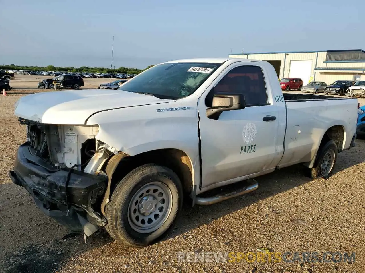 1 Фотография поврежденного автомобиля 3GCNWAEF1MG102951 CHEVROLET ALL Models 2021