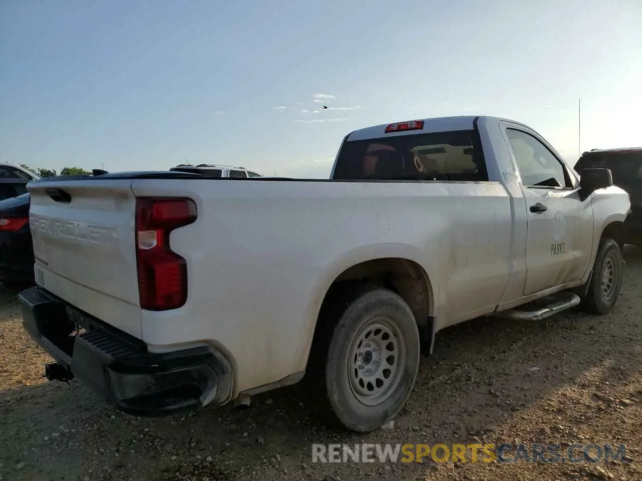 3 Фотография поврежденного автомобиля 3GCNWAEF1MG102951 CHEVROLET ALL Models 2021