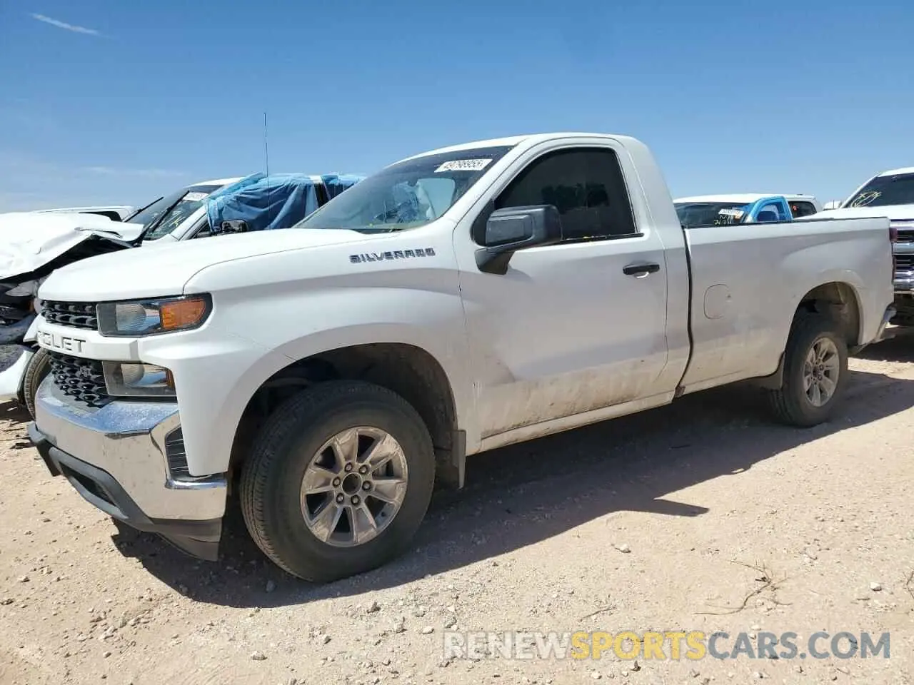 1 Фотография поврежденного автомобиля 3GCNWAEF6MG335630 CHEVROLET ALL Models 2021