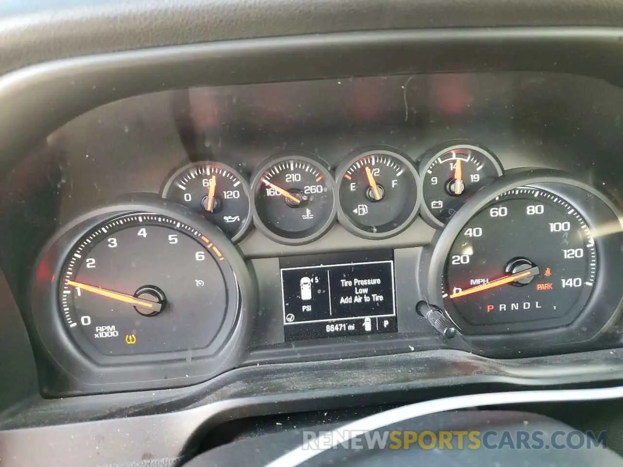 9 Фотография поврежденного автомобиля 3GCNWAEH0MG116602 CHEVROLET ALL Models 2021