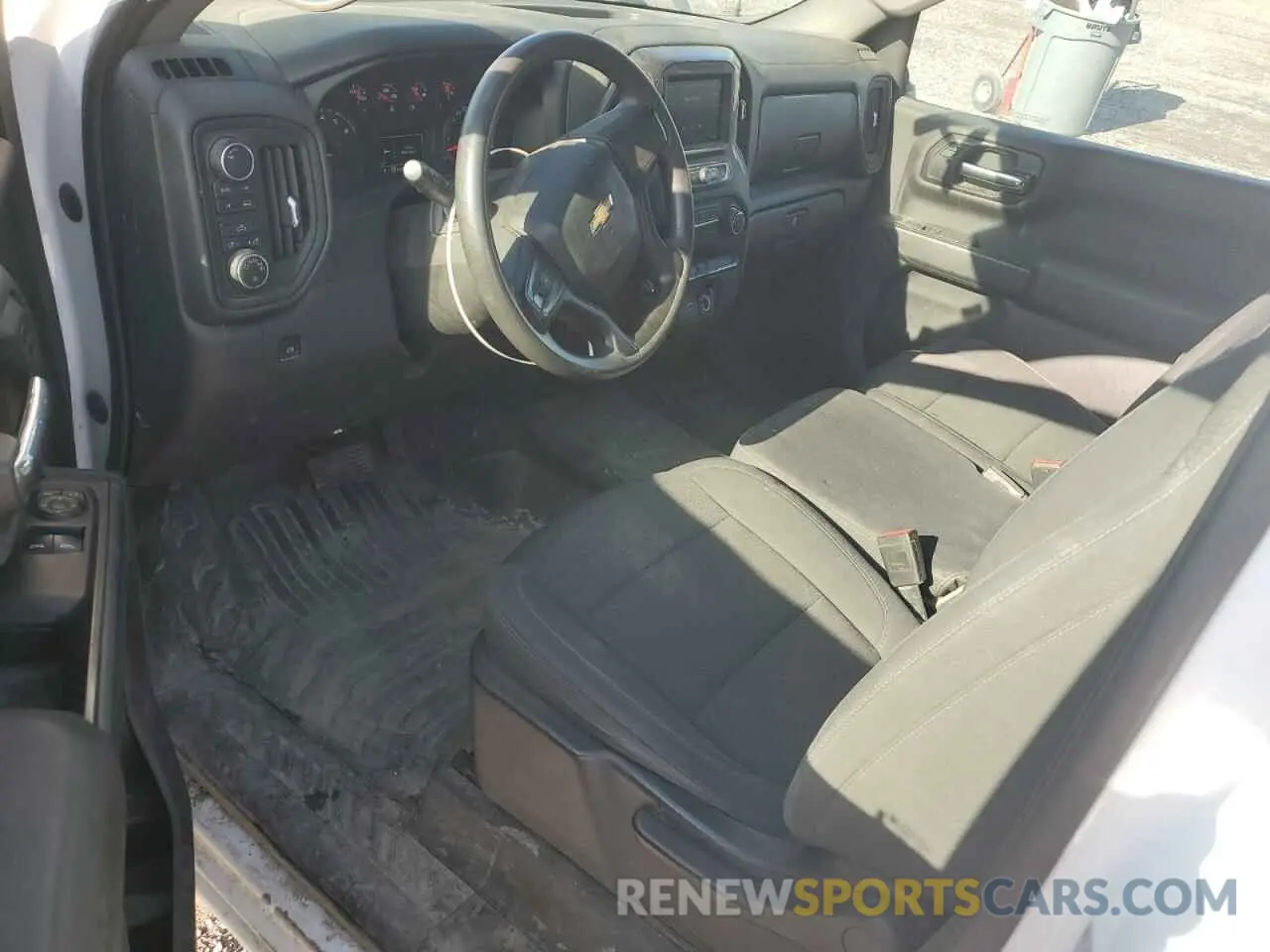 8 Фотография поврежденного автомобиля 3GCNYAEF0MG355866 CHEVROLET ALL Models 2021