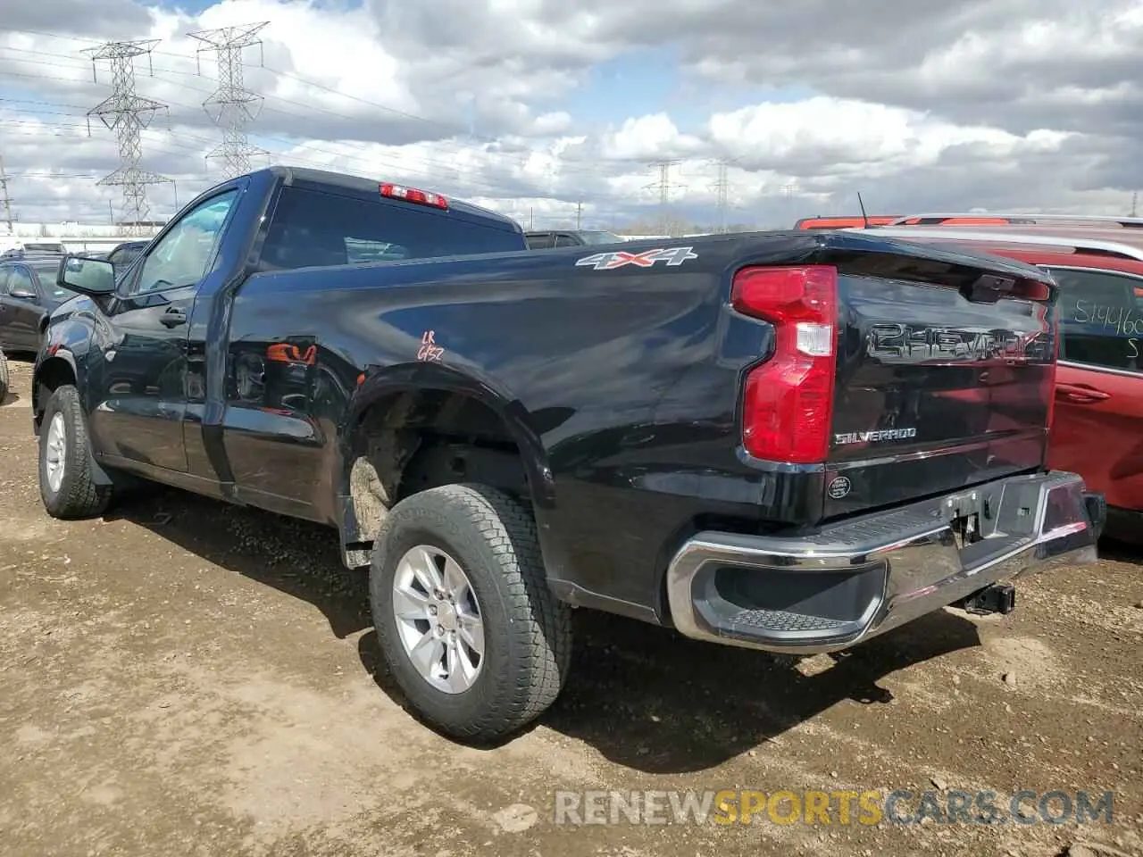 2 Photograph of a damaged car 3GCNYAEK8MG392564 CHEVROLET ALL Models 2021