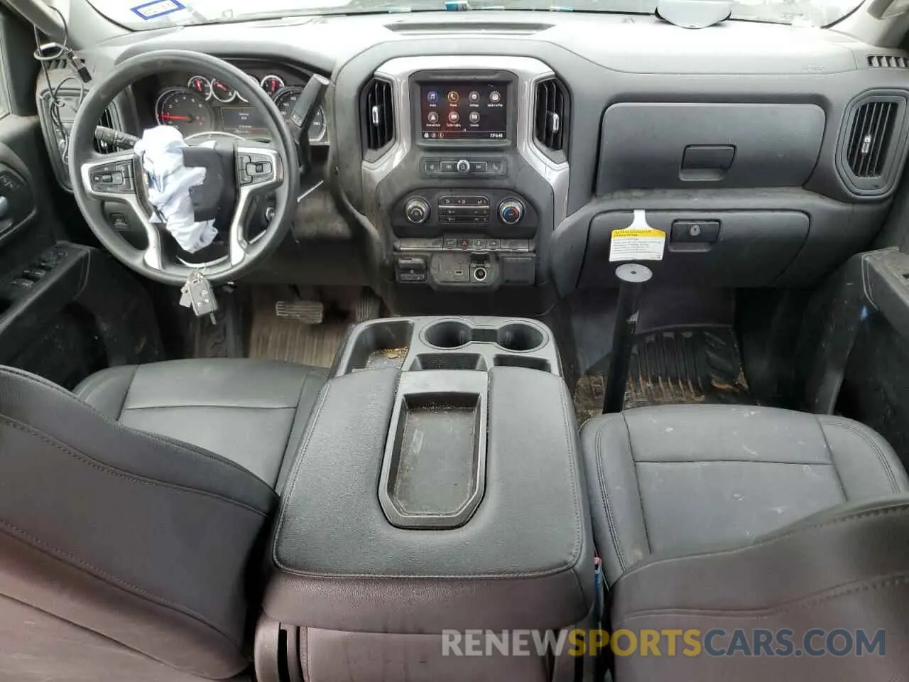8 Фотография поврежденного автомобиля 3GCPWAEF4MG220081 CHEVROLET ALL Models 2021