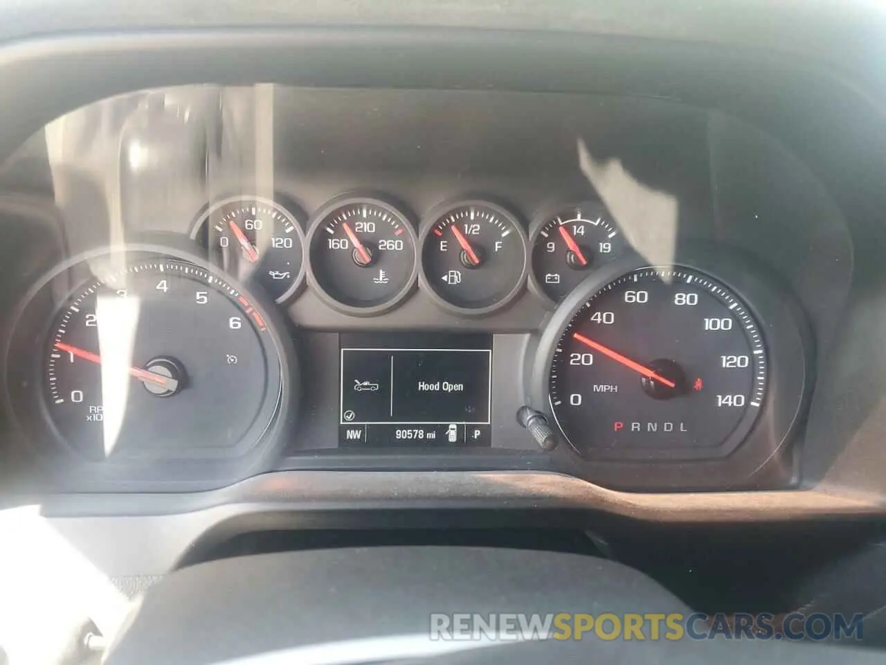 9 Фотография поврежденного автомобиля 3GCPWBEH7MG104896 CHEVROLET ALL Models 2021