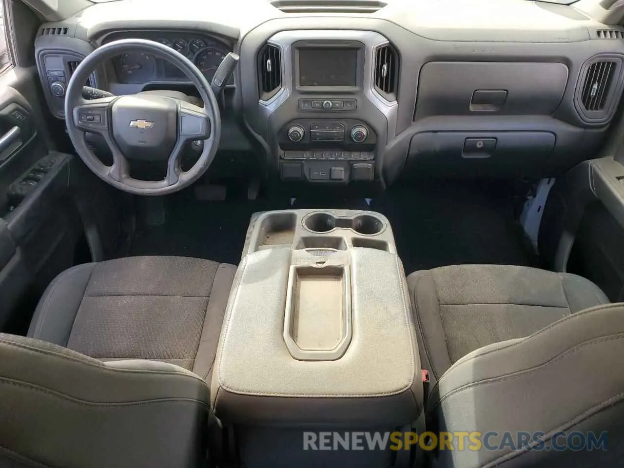 8 Фотография поврежденного автомобиля 3GCPWBEK2MG473922 CHEVROLET ALL Models 2021