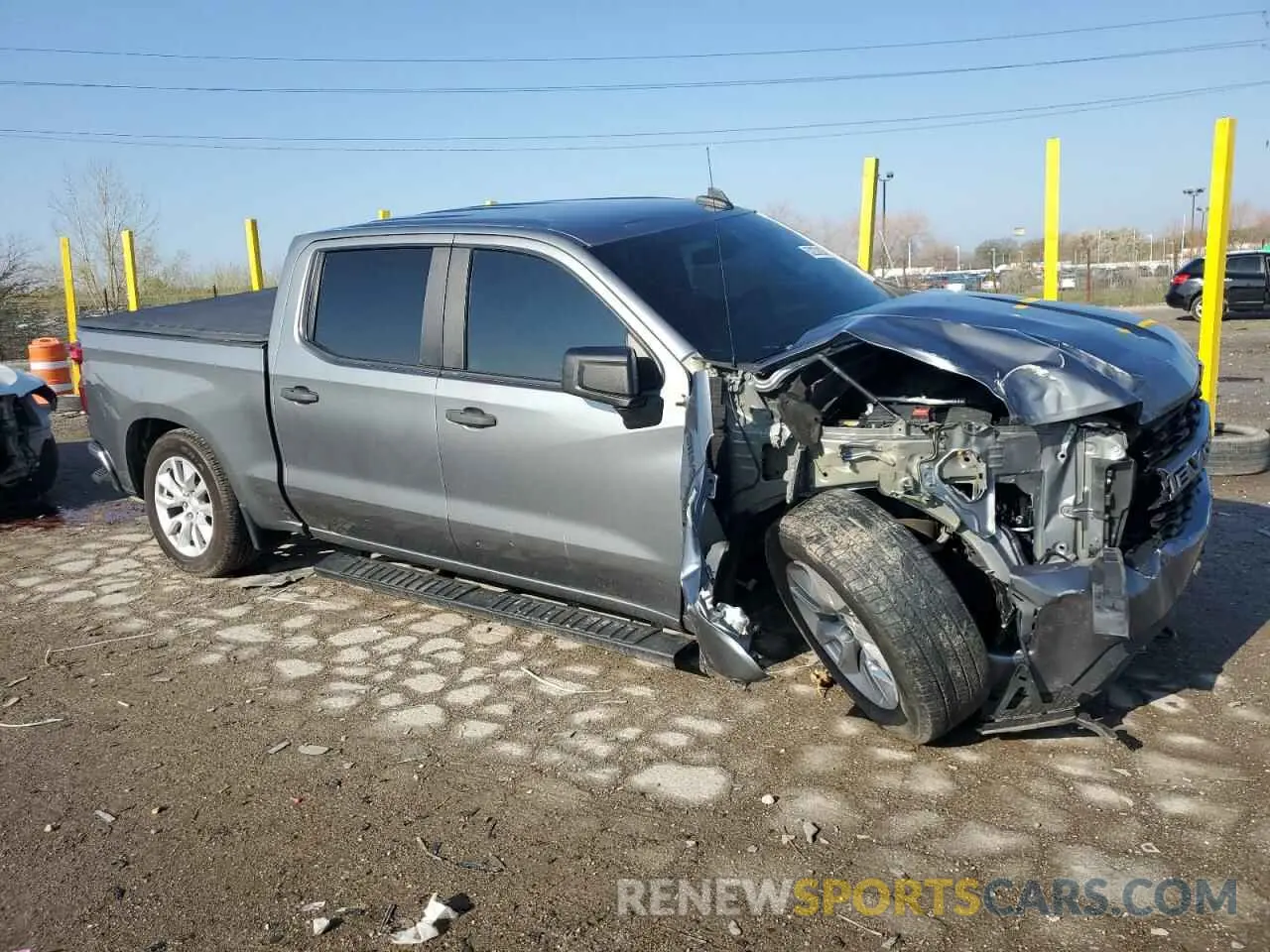 4 Photograph of a damaged car 3GCPWBEK4MG428142 CHEVROLET ALL Models 2021