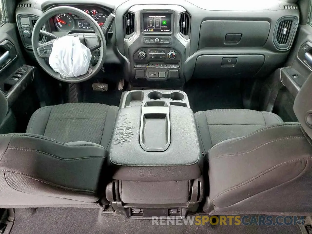 8 Фотография поврежденного автомобиля 3GCPWBEK6MG402884 CHEVROLET ALL Models 2021
