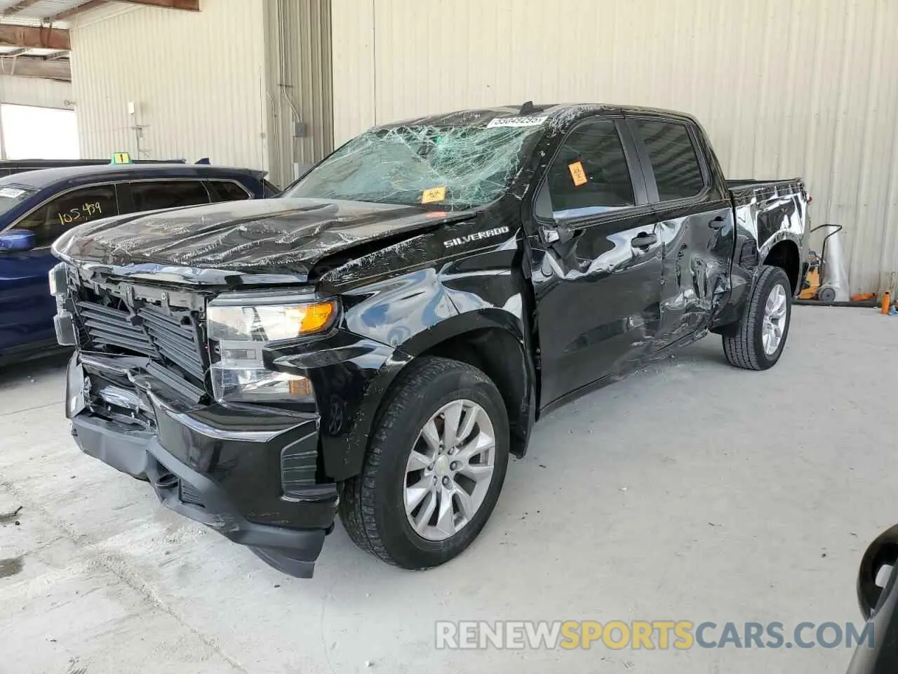 1 Photograph of a damaged car 3GCPWBEK9MG289707 CHEVROLET ALL Models 2021