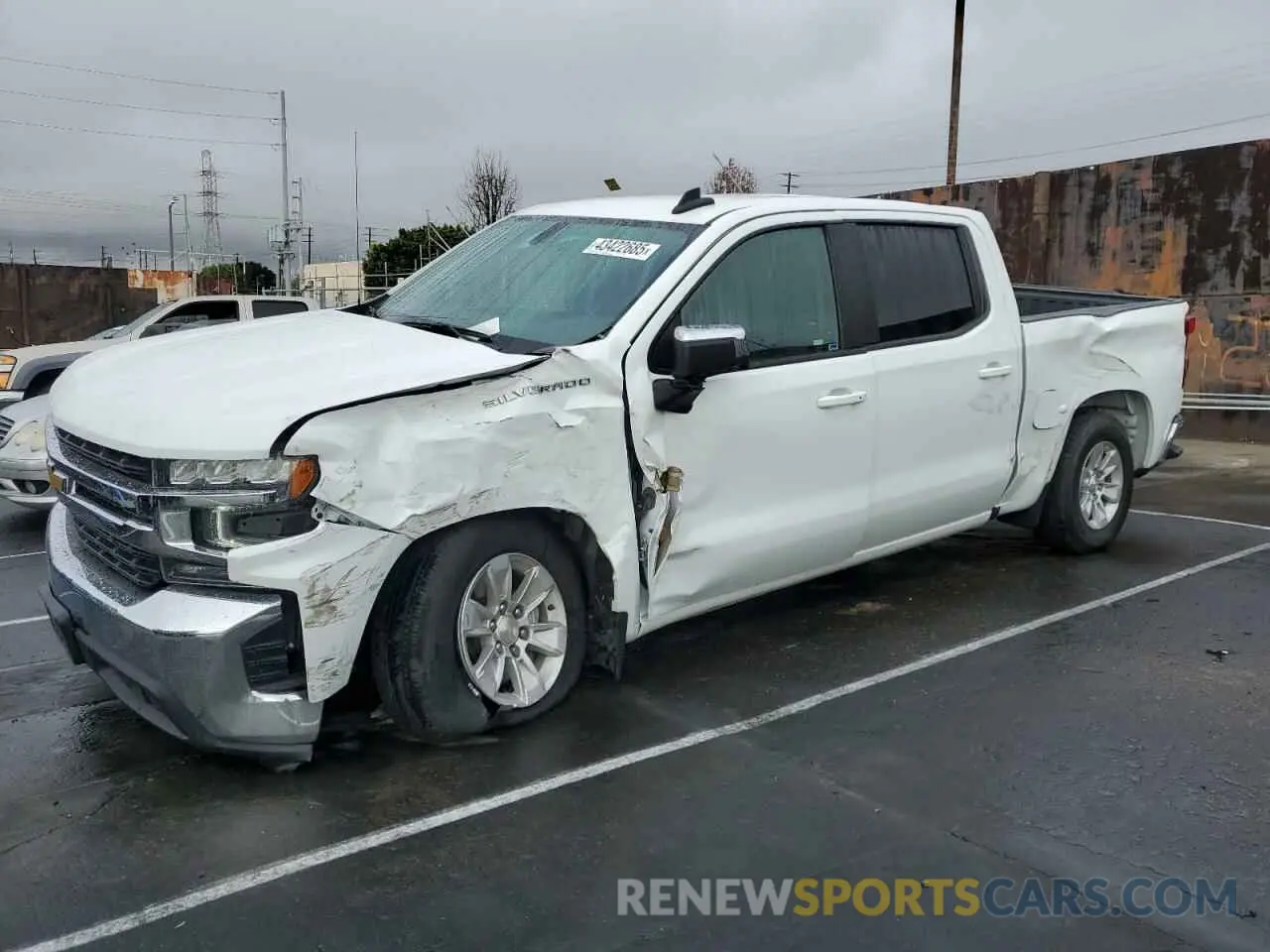 1 Фотография поврежденного автомобиля 3GCPWCEK2MG413225 CHEVROLET ALL Models 2021