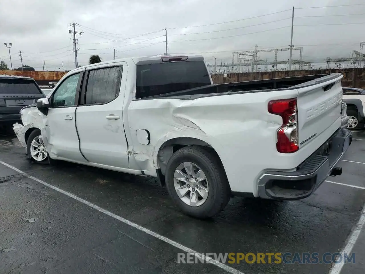 2 Фотография поврежденного автомобиля 3GCPWCEK2MG413225 CHEVROLET ALL Models 2021