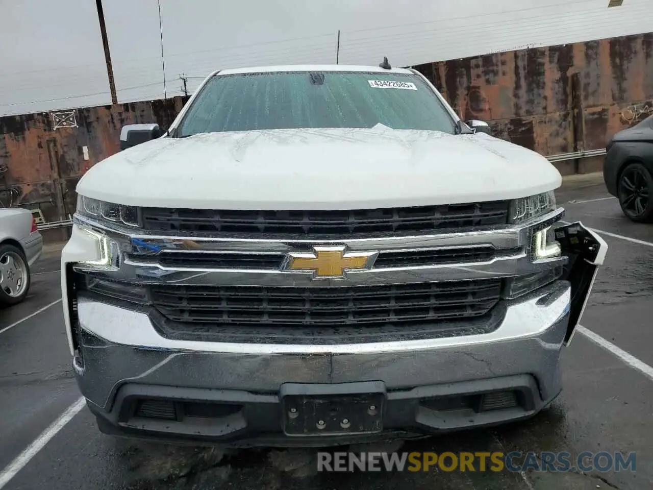 5 Фотография поврежденного автомобиля 3GCPWCEK2MG413225 CHEVROLET ALL Models 2021