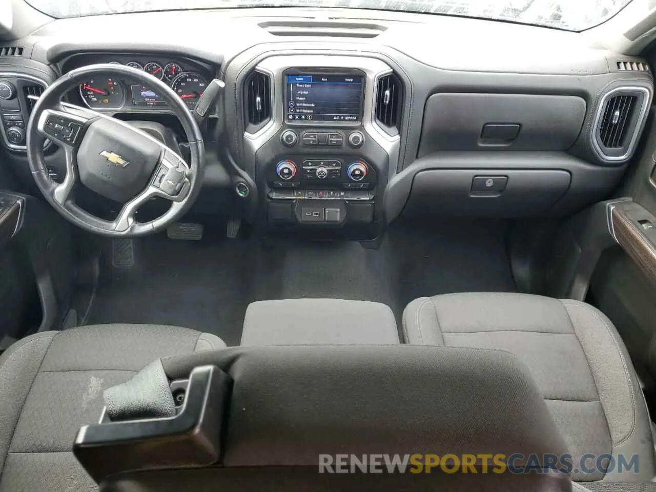 8 Фотография поврежденного автомобиля 3GCPWCEK2MG413225 CHEVROLET ALL Models 2021