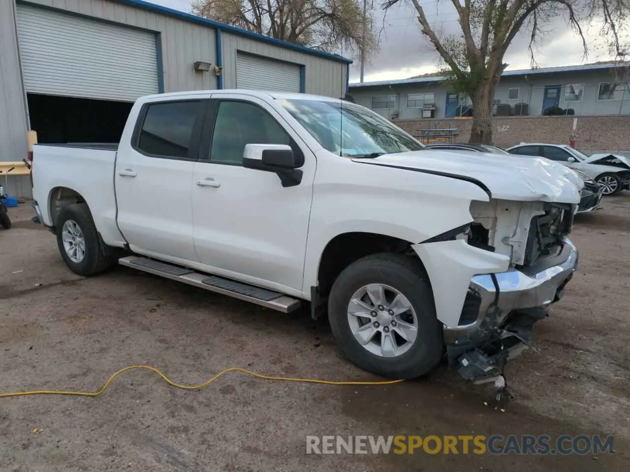 4 Фотография поврежденного автомобиля 3GCPWCEK8MG122826 CHEVROLET ALL Models 2021