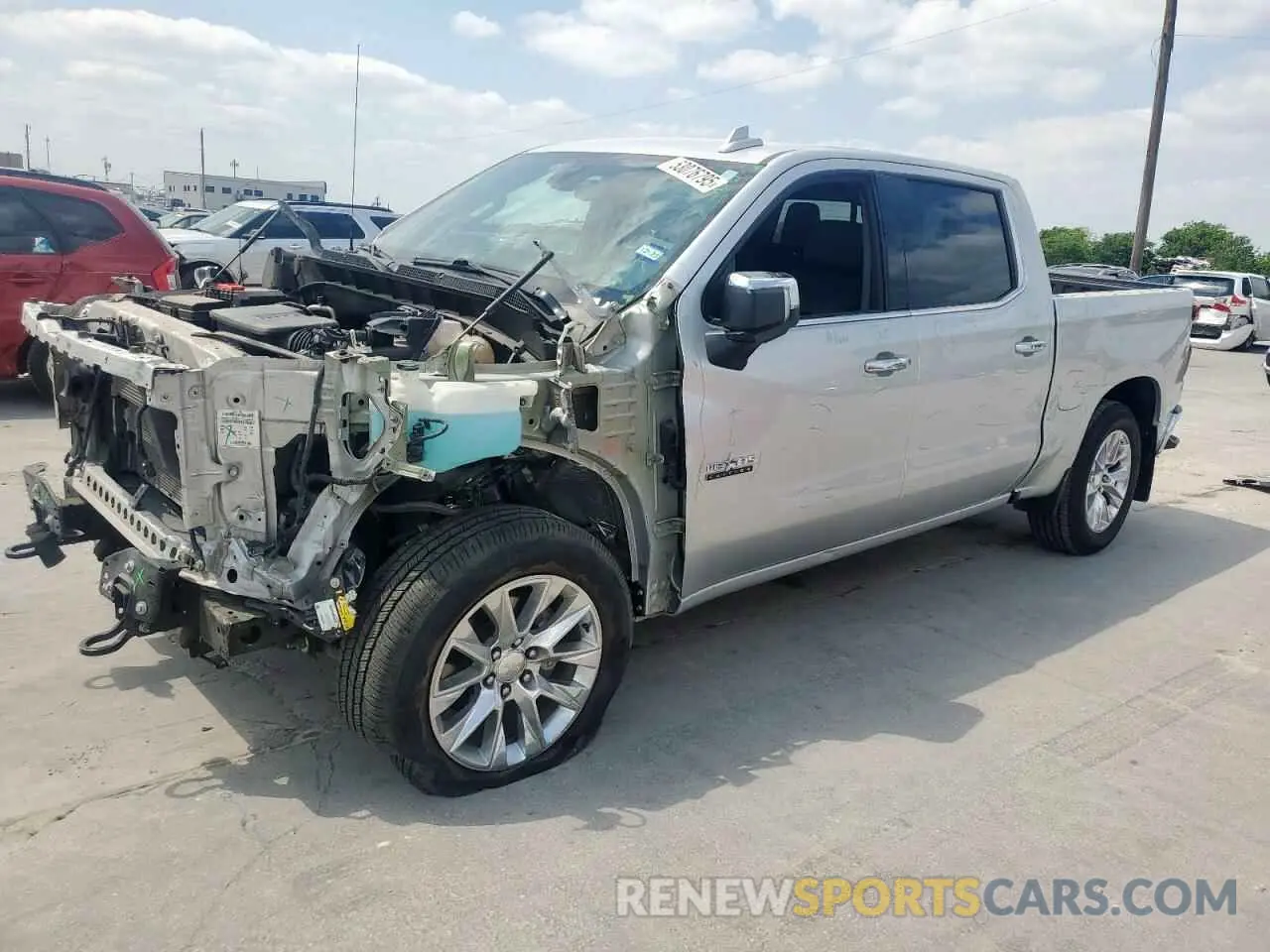 1 Photograph of a damaged car 3GCPWEED0MG186257 CHEVROLET ALL Models 2021