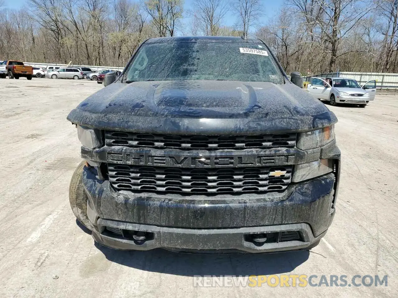 5 Фотография поврежденного автомобиля 3GCPYBEK9MG292729 CHEVROLET ALL Models 2021