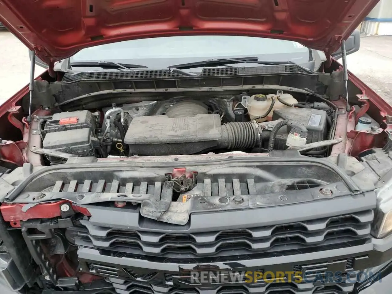 11 Photograph of a damaged car 3GCPYCEF1MG333945 CHEVROLET ALL Models 2021