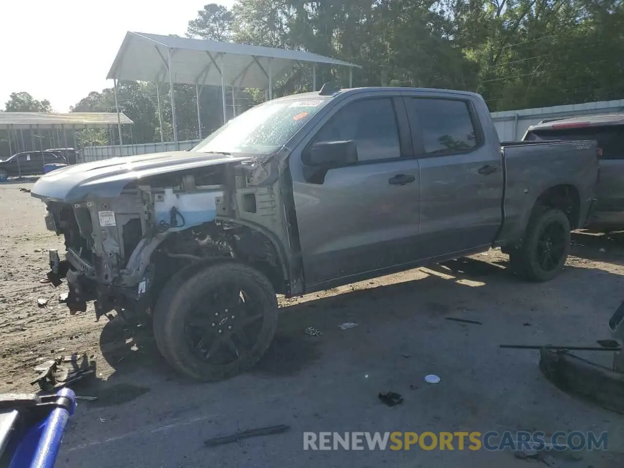 1 Photograph of a damaged car 3GCPYCEF3MG481918 CHEVROLET ALL Models 2021