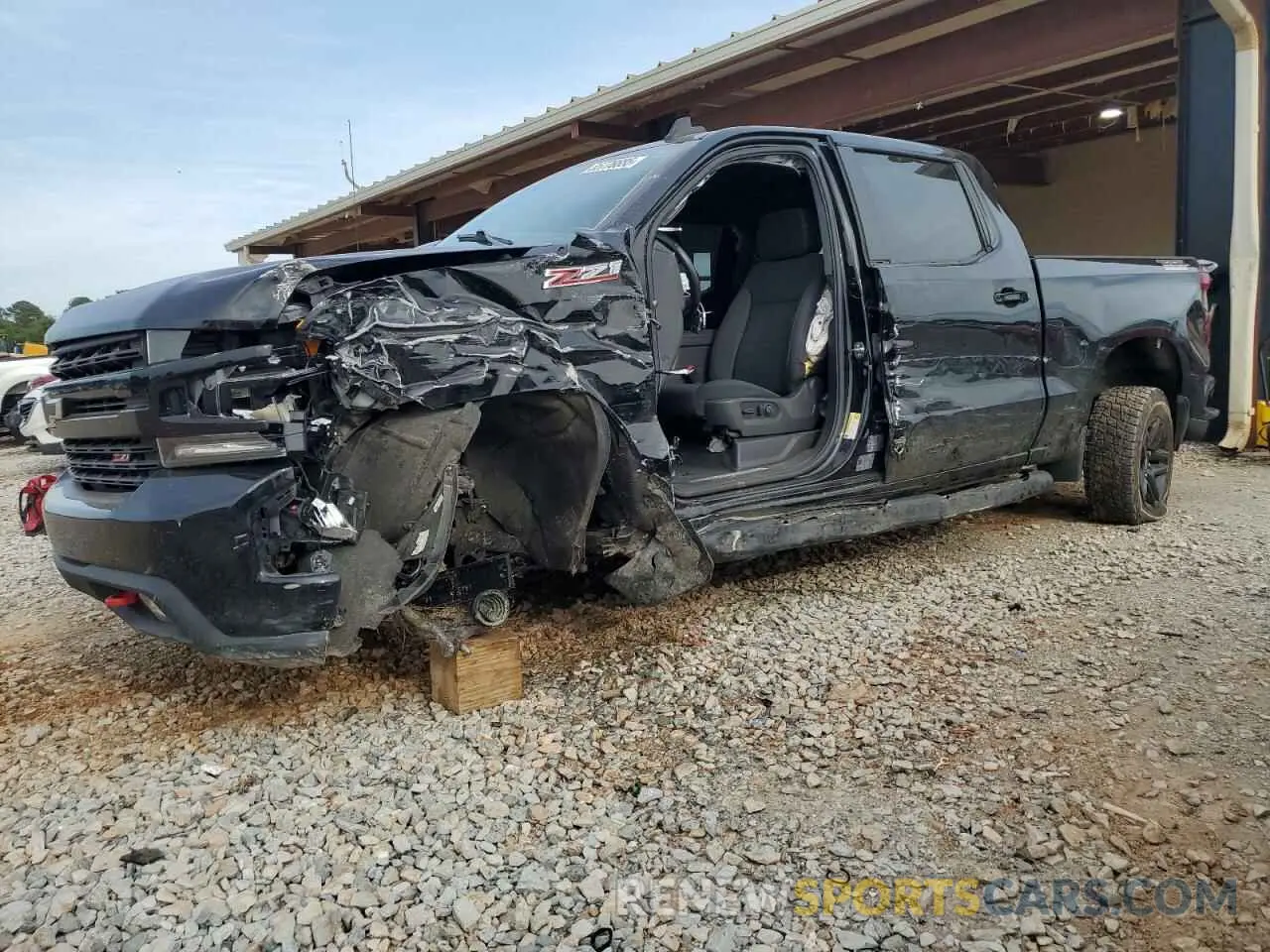 1 Photograph of a damaged car 3GCPYFED0MG347268 CHEVROLET ALL Models 2021
