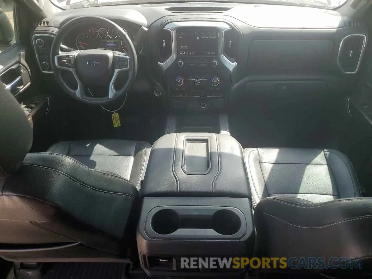8 Фотография поврежденного автомобиля 3GCPYFED2MG130398 CHEVROLET ALL Models 2021