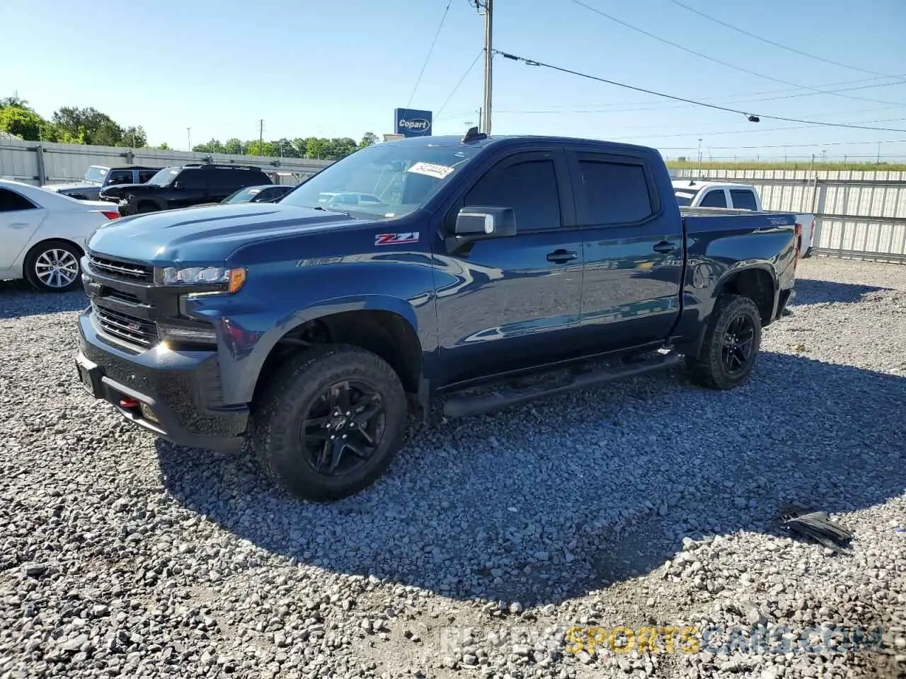 1 Фотография поврежденного автомобиля 3GCPYFED3MG325328 CHEVROLET ALL Models 2021