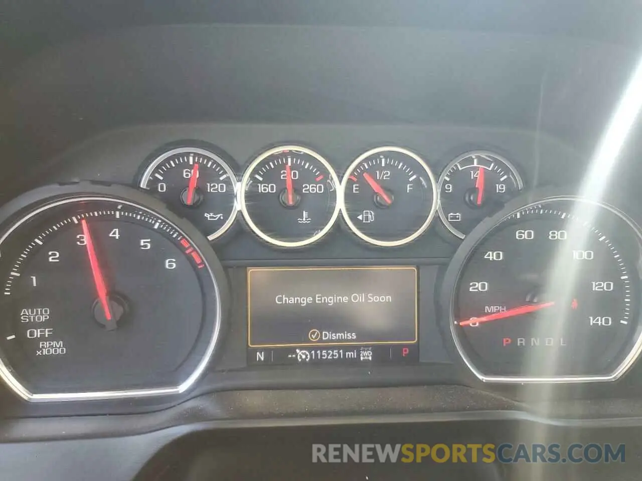 9 Фотография поврежденного автомобиля 3GCPYFED3MG325328 CHEVROLET ALL Models 2021