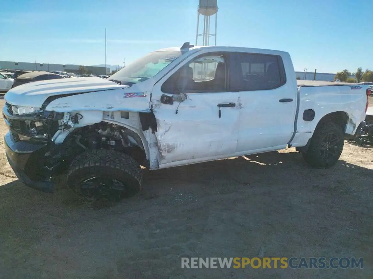 1 Photograph of a damaged car 3GCPYFED3MG446344 CHEVROLET ALL Models 2021