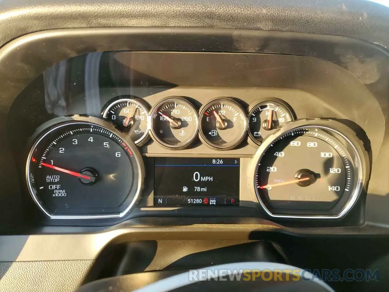 9 Фотография поврежденного автомобиля 3GCPYFED4MG350478 CHEVROLET ALL Models 2021