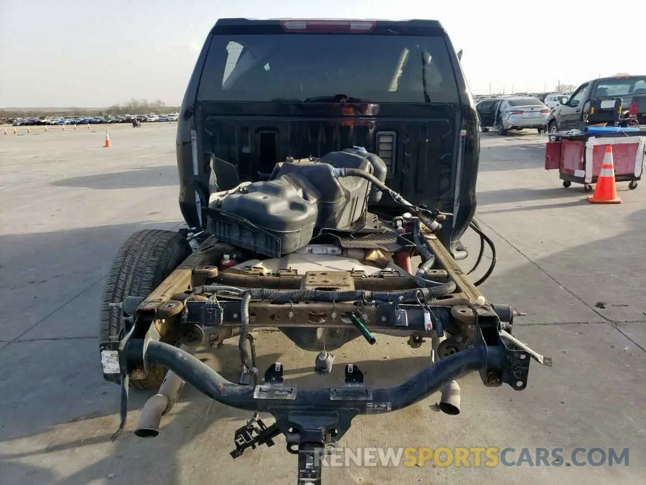 6 Фотография поврежденного автомобиля 3GCPYFED4MG407696 CHEVROLET ALL Models 2021